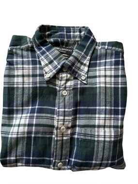 Spier and Mackay Cotton Flannel Tartan Shirt  Contemporary Size 16 Large